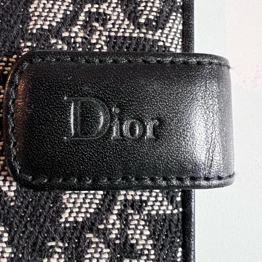 Dior Navy Trotter Card Holder - Picture 2 of 4
